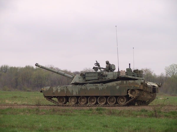 M1 Abrams Tank of Bco 1-107th Armor