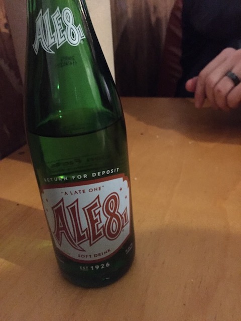 Ale 81 in the bottle, at Miguel's