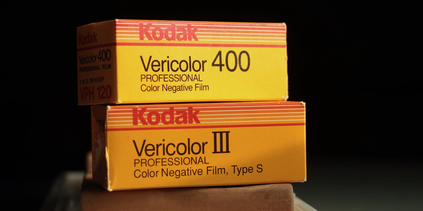 Fogged Film: 1990 Vericolor III & 400