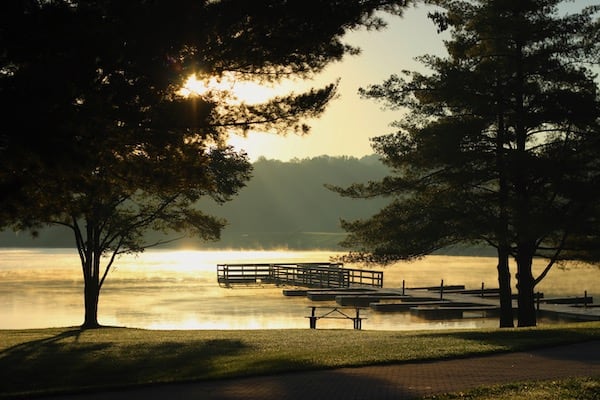 Silver Creek Lake Sunrise