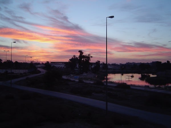 Sunrise in Baghdad