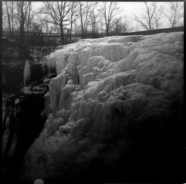 Frozen Brandywine Falls